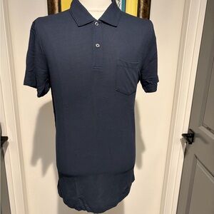 Mack Weldon Mens Navy Polo Shirt
